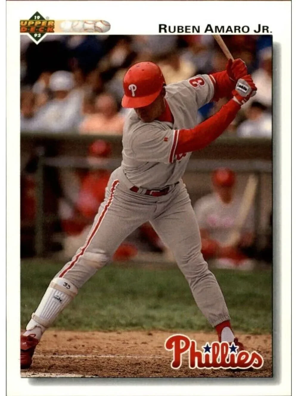 Ruben Amaro 1992 Upper Deck MLB #752 Baseball Card Philadelphia Phillies